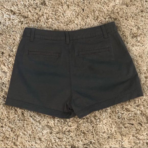 Grey Khaki Chino Shorts, 6 - Picture 3 of 3